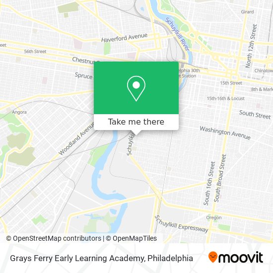 Mapa de Grays Ferry Early Learning Academy