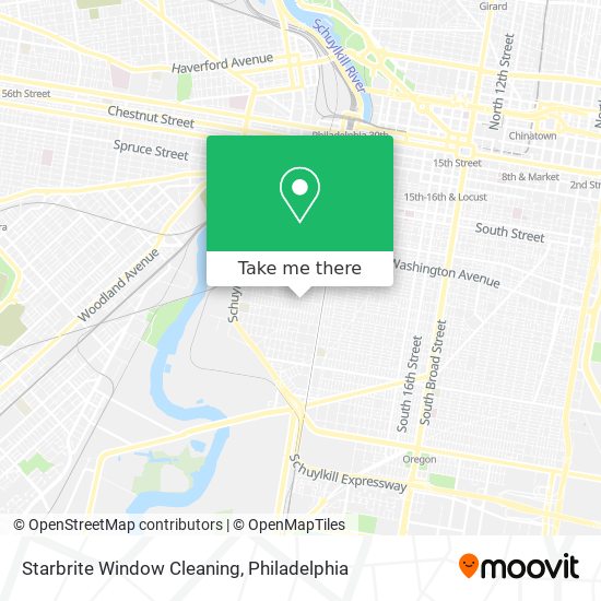 Starbrite Window Cleaning map