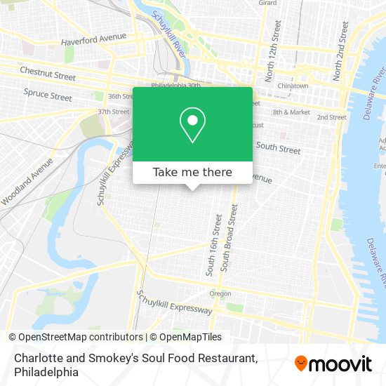 Charlotte and Smokey's Soul Food Restaurant map