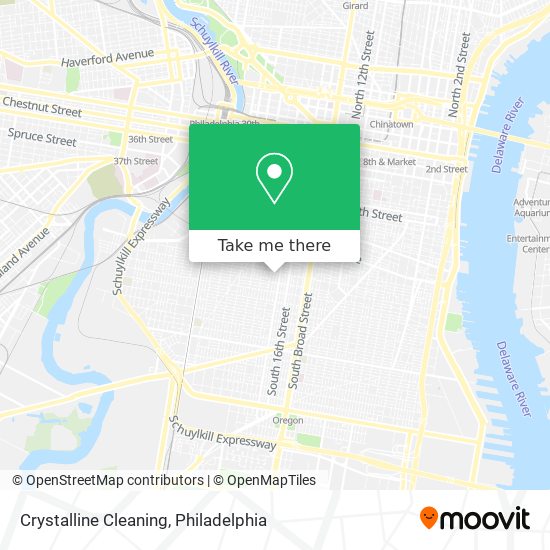 Crystalline Cleaning map