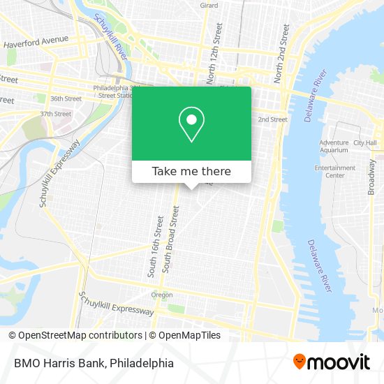 BMO Harris Bank map