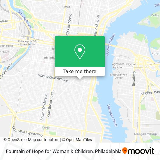 Mapa de Fountain of Hope for Woman & Children