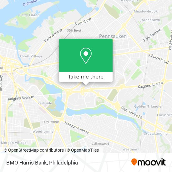 BMO Harris Bank map