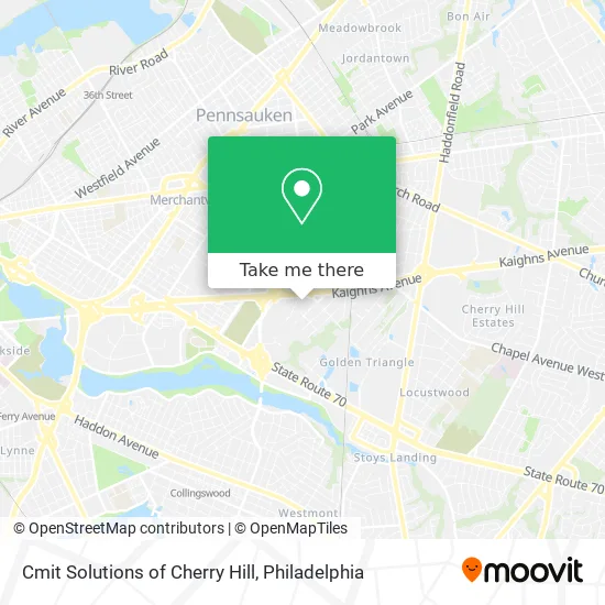 Cmit Solutions of Cherry Hill map