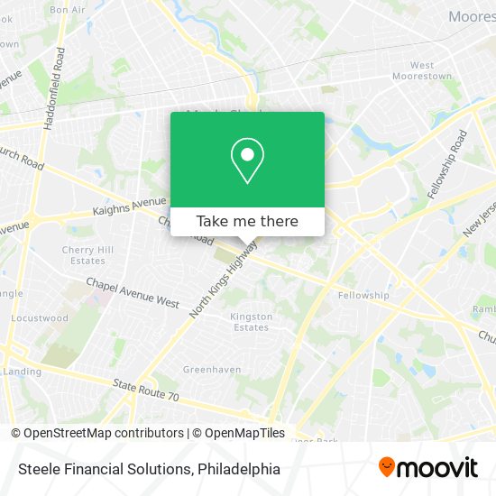 Steele Financial Solutions map