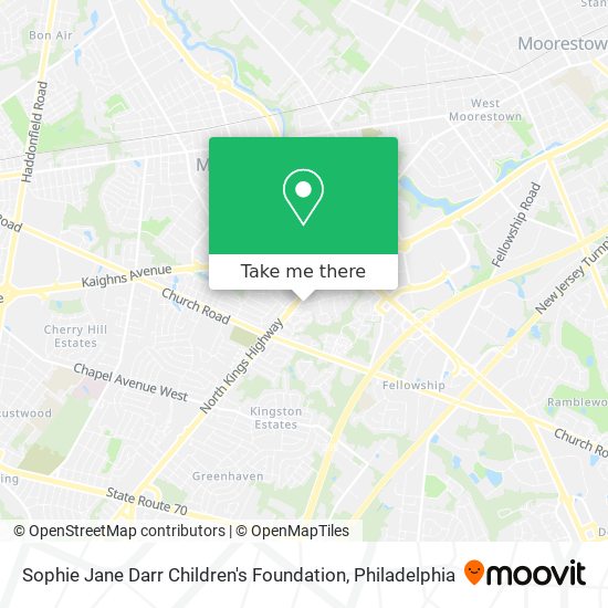 Mapa de Sophie Jane Darr Children's Foundation