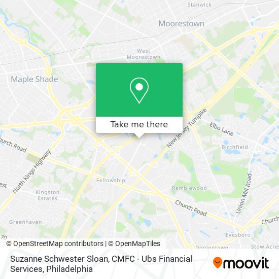 Suzanne Schwester Sloan, CMFC - Ubs Financial Services map