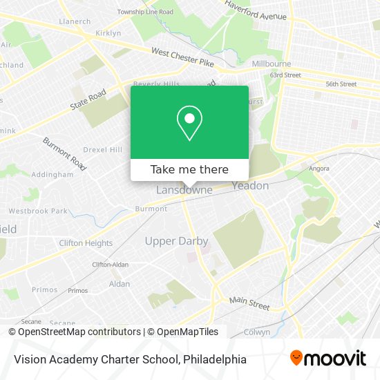 Mapa de Vision Academy Charter School