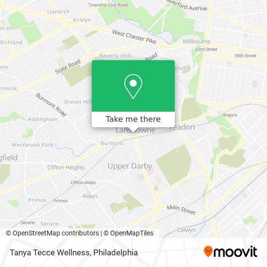 Tanya Tecce Wellness map