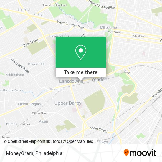 MoneyGram map