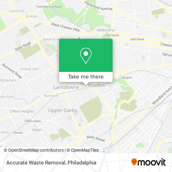 Mapa de Accurate Waste Removal