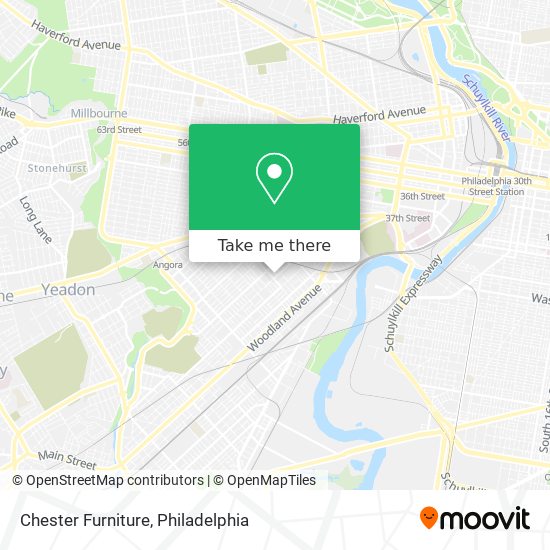 Chester Furniture map
