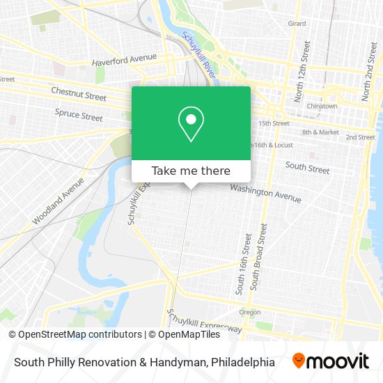 Mapa de South Philly Renovation & Handyman