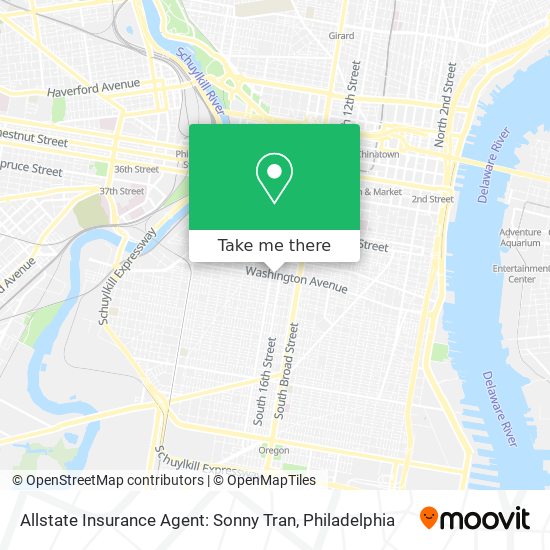 Allstate Insurance Agent: Sonny Tran map