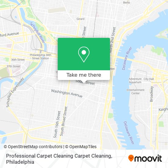 Mapa de Professional Carpet Cleaning Carpet Cleaning