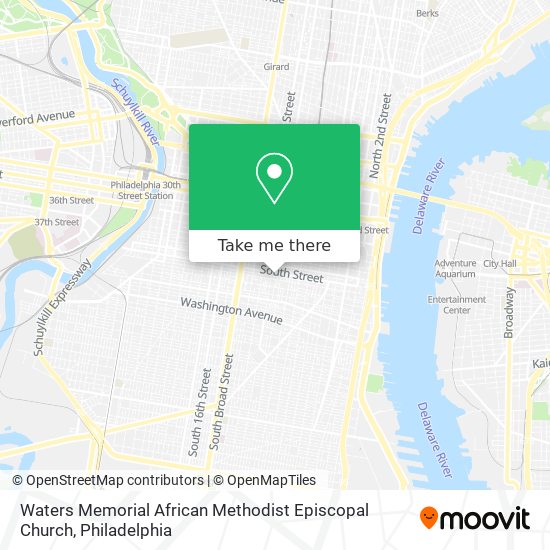 Mapa de Waters Memorial African Methodist Episcopal Church