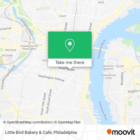 Mapa de Little Bird Bakery & Cafe