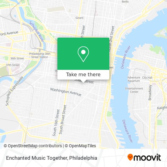 Enchanted Music Together map