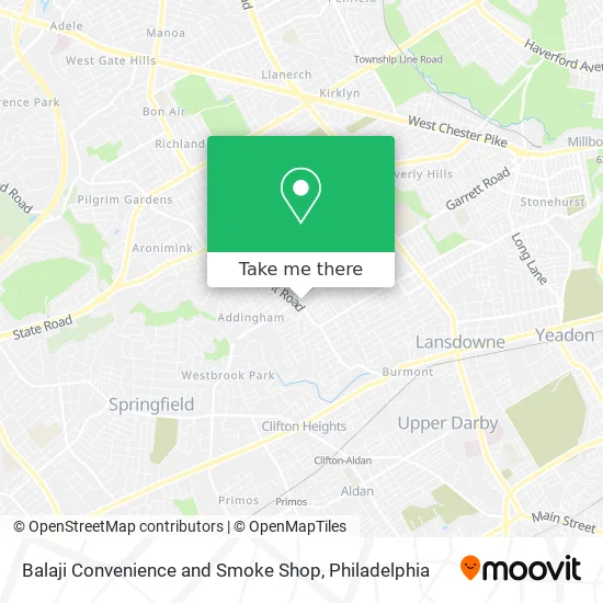 Balaji Convenience and Smoke Shop map