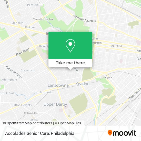 Mapa de Accolades Senior Care