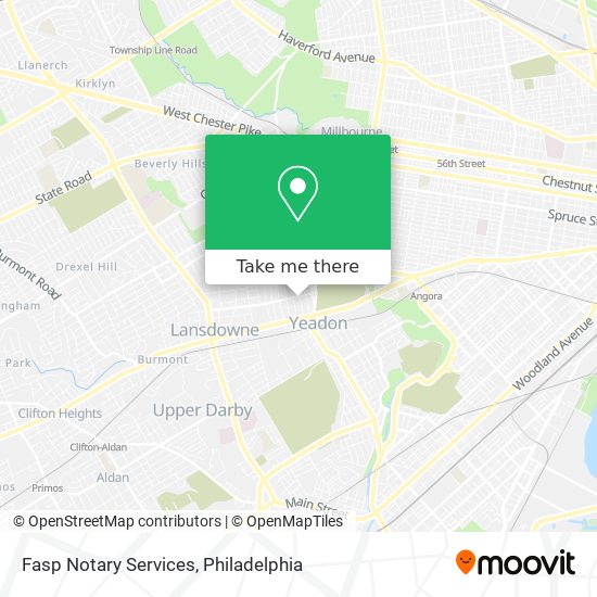 Fasp Notary Services map