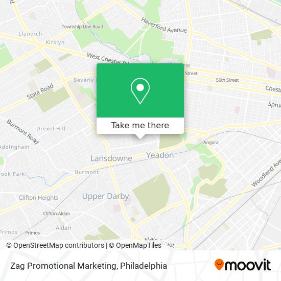 Zag Promotional Marketing map