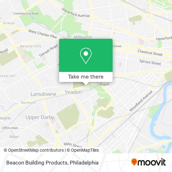 Beacon Building Products map