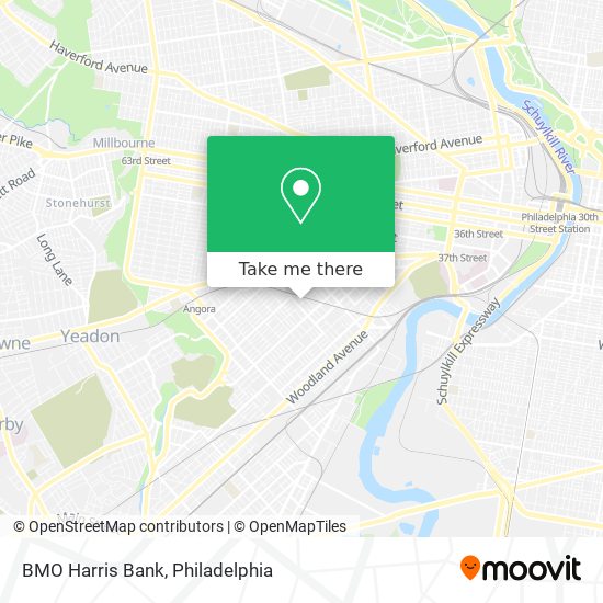 BMO Harris Bank map