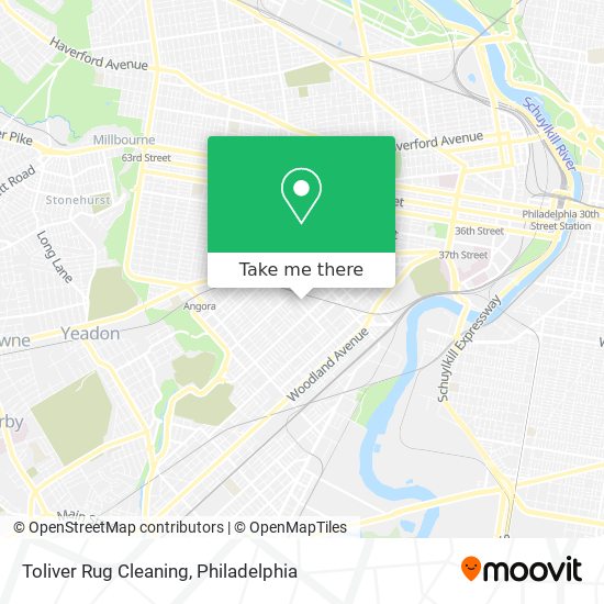 Toliver Rug Cleaning map