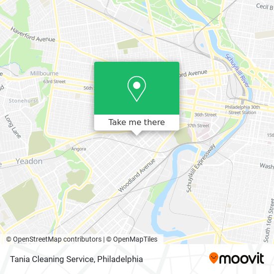 Tania Cleaning Service map