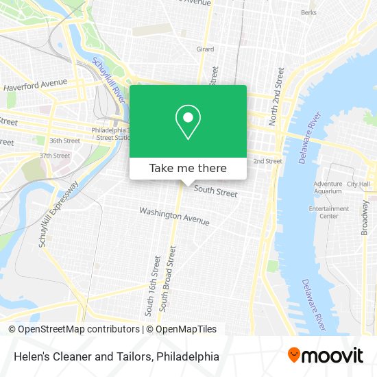 Mapa de Helen's Cleaner and Tailors