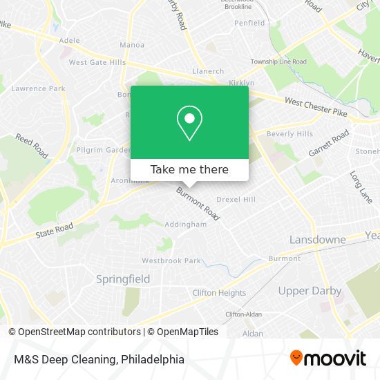 M&S Deep Cleaning map