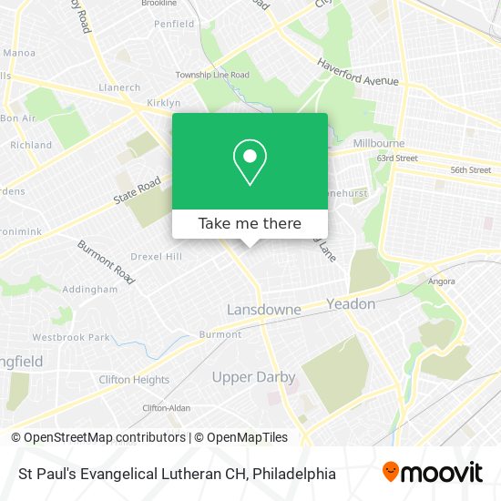 Mapa de St Paul's Evangelical Lutheran CH