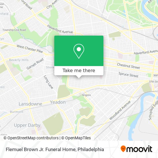 Flemuel Brown Jr. Funeral Home map