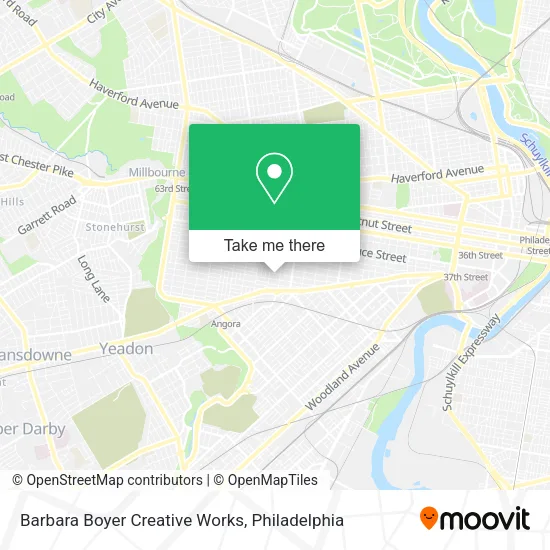 Barbara Boyer Creative Works map