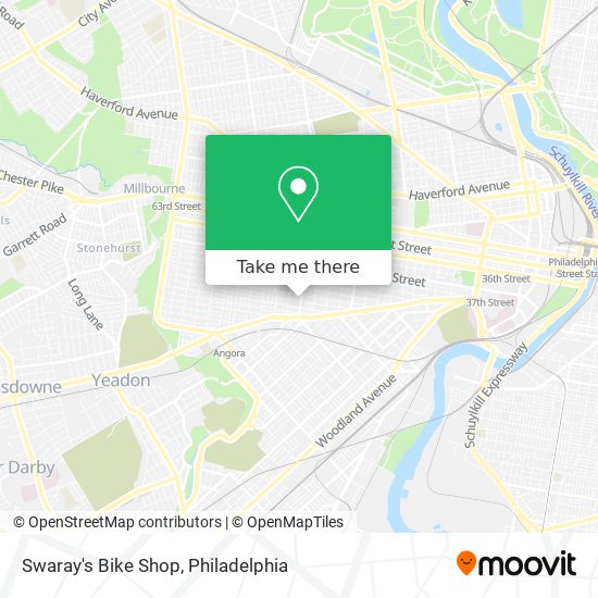 Swaray's Bike Shop map