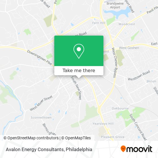 Avalon Energy Consultants map