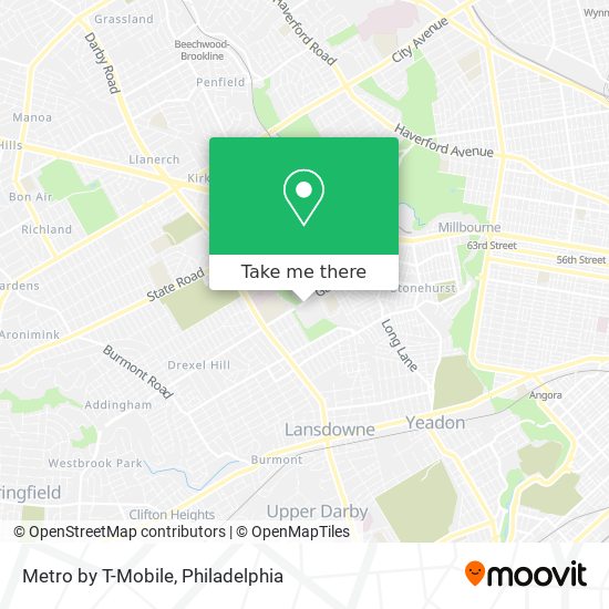 Metro by T-Mobile map