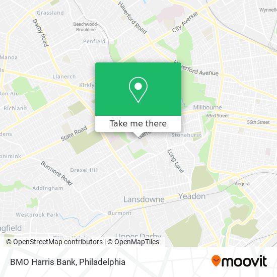 BMO Harris Bank map