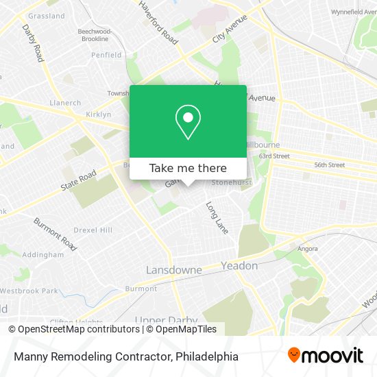 Mapa de Manny Remodeling Contractor