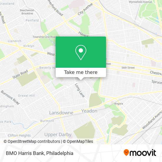 BMO Harris Bank map