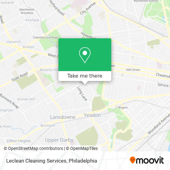 Leclean Cleaning Services map