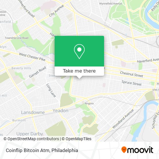 Mapa de Coinflip Bitcoin Atm