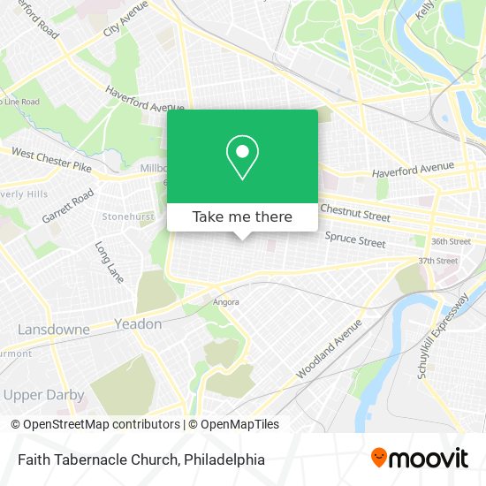 Mapa de Faith Tabernacle Church