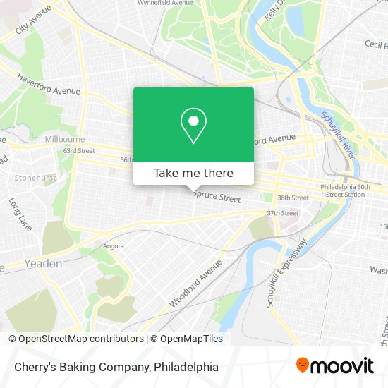 Cherry's Baking Company map