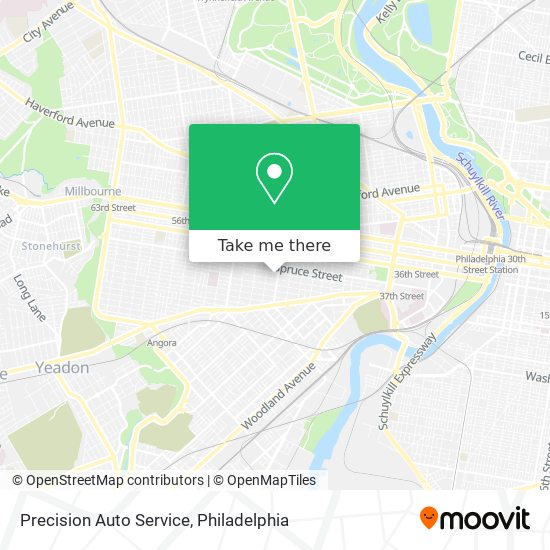 Precision Auto Service map