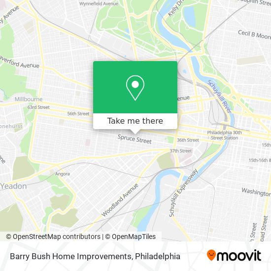 Mapa de Barry Bush Home Improvements