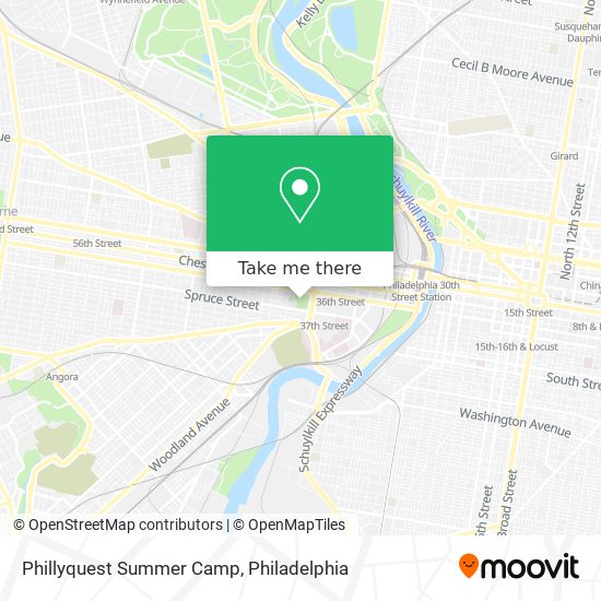 Phillyquest Summer Camp map