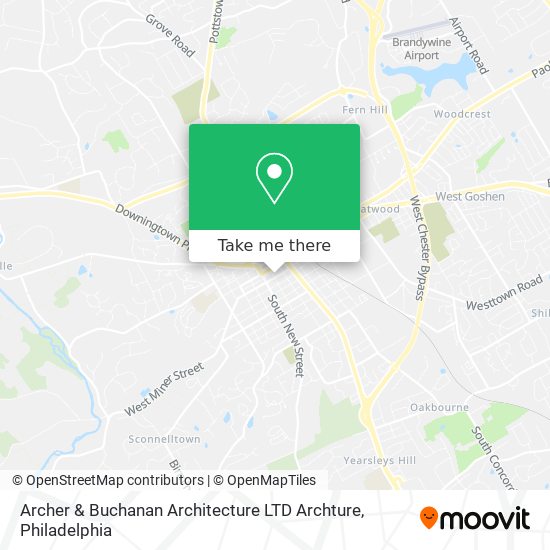 Archer & Buchanan Architecture LTD Archture map