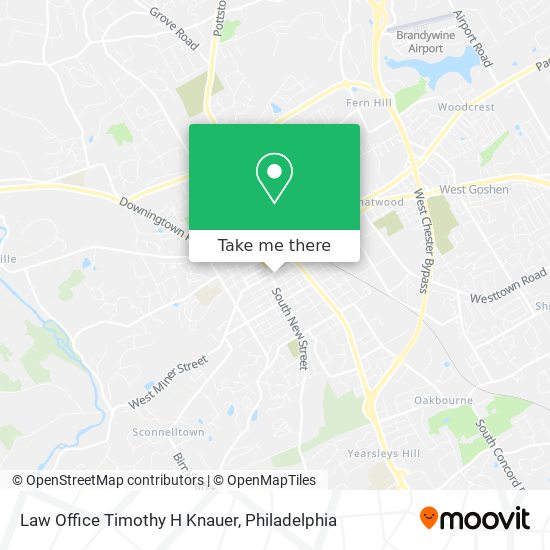 Mapa de Law Office Timothy H Knauer